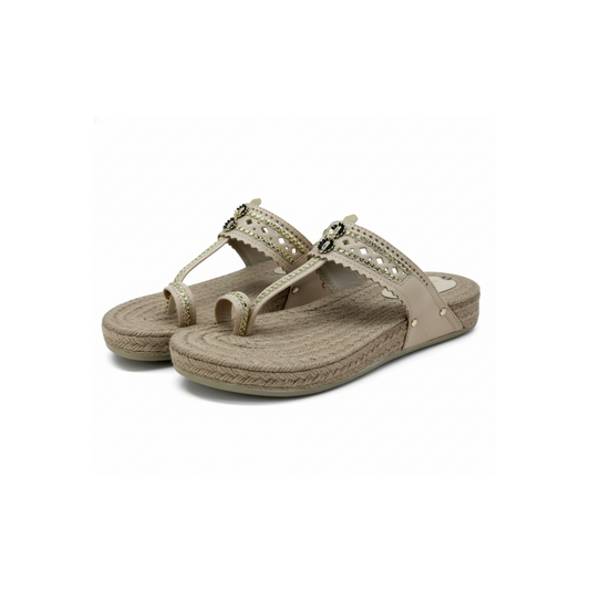 Women Kolhapuri | Earth Light Super Soft Kols by NIIRA| Stylish & Comfortable | Handmade by Local Artisans