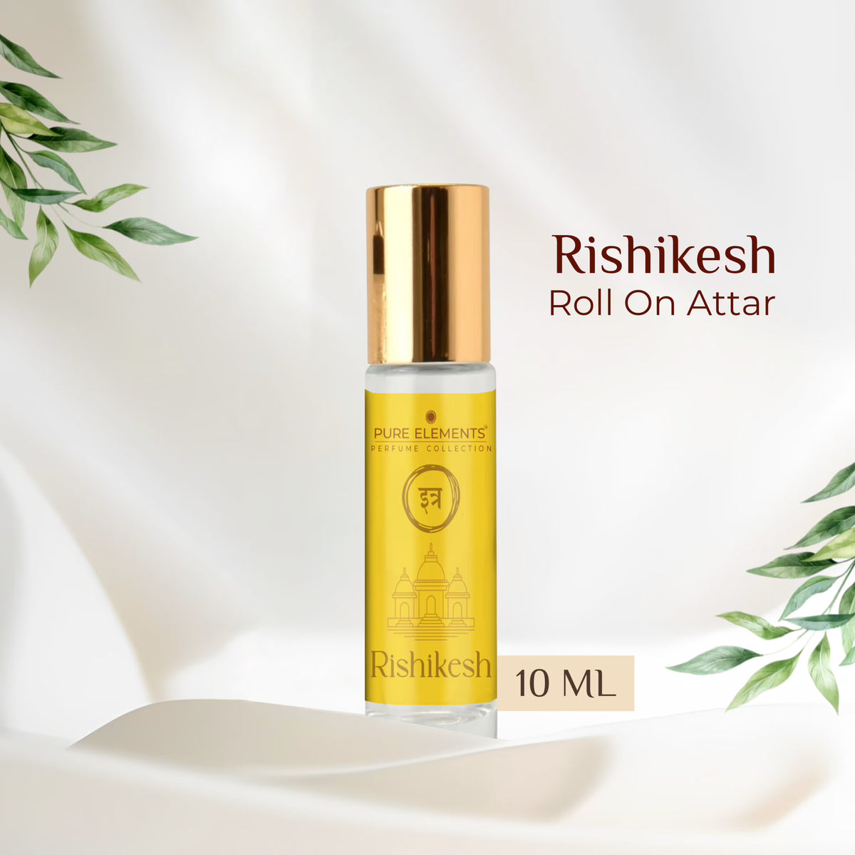 Rushikesh Attar 10ml by Pure Elements NIIRA, spiritual handcrafted Indian attar