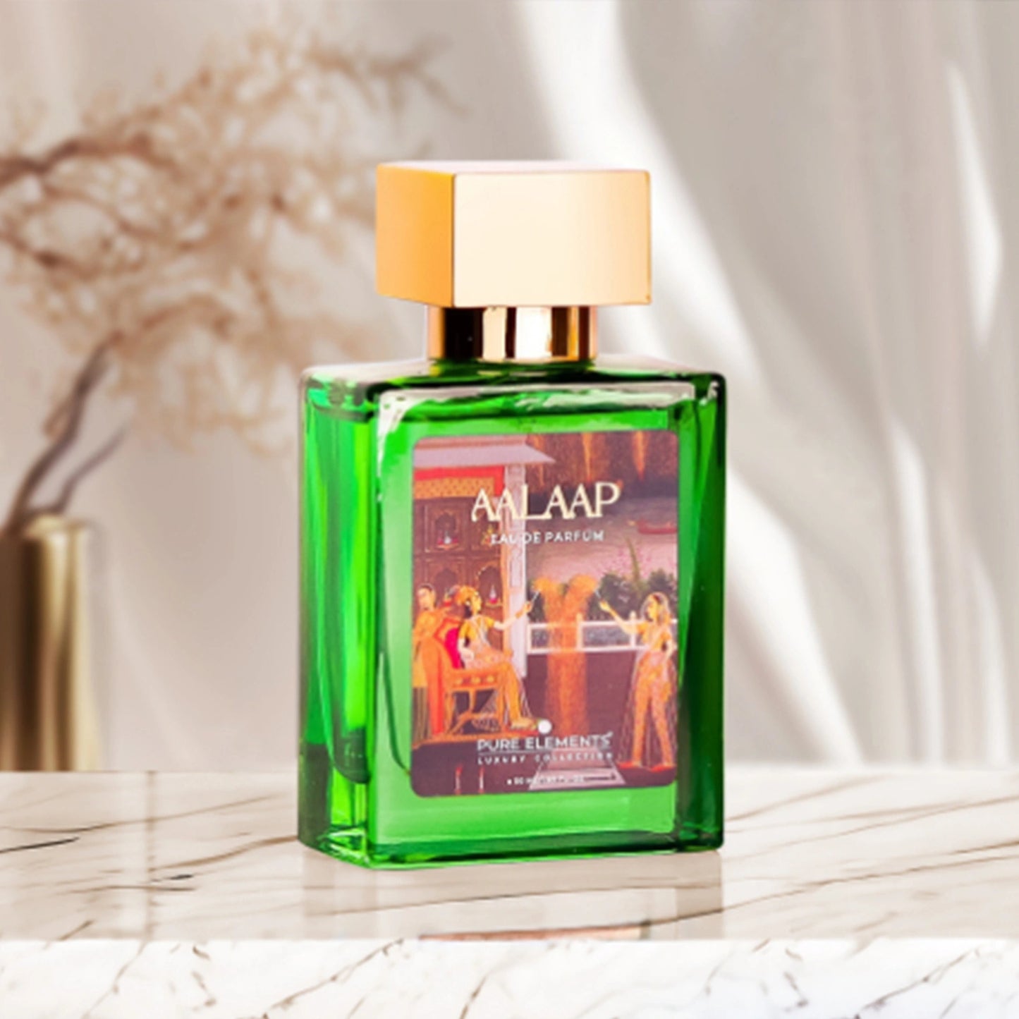 Aalaap Signature Unisex Perfume 50ml by Pure Elements NIIRA, handcrafted long-lasting fragrance