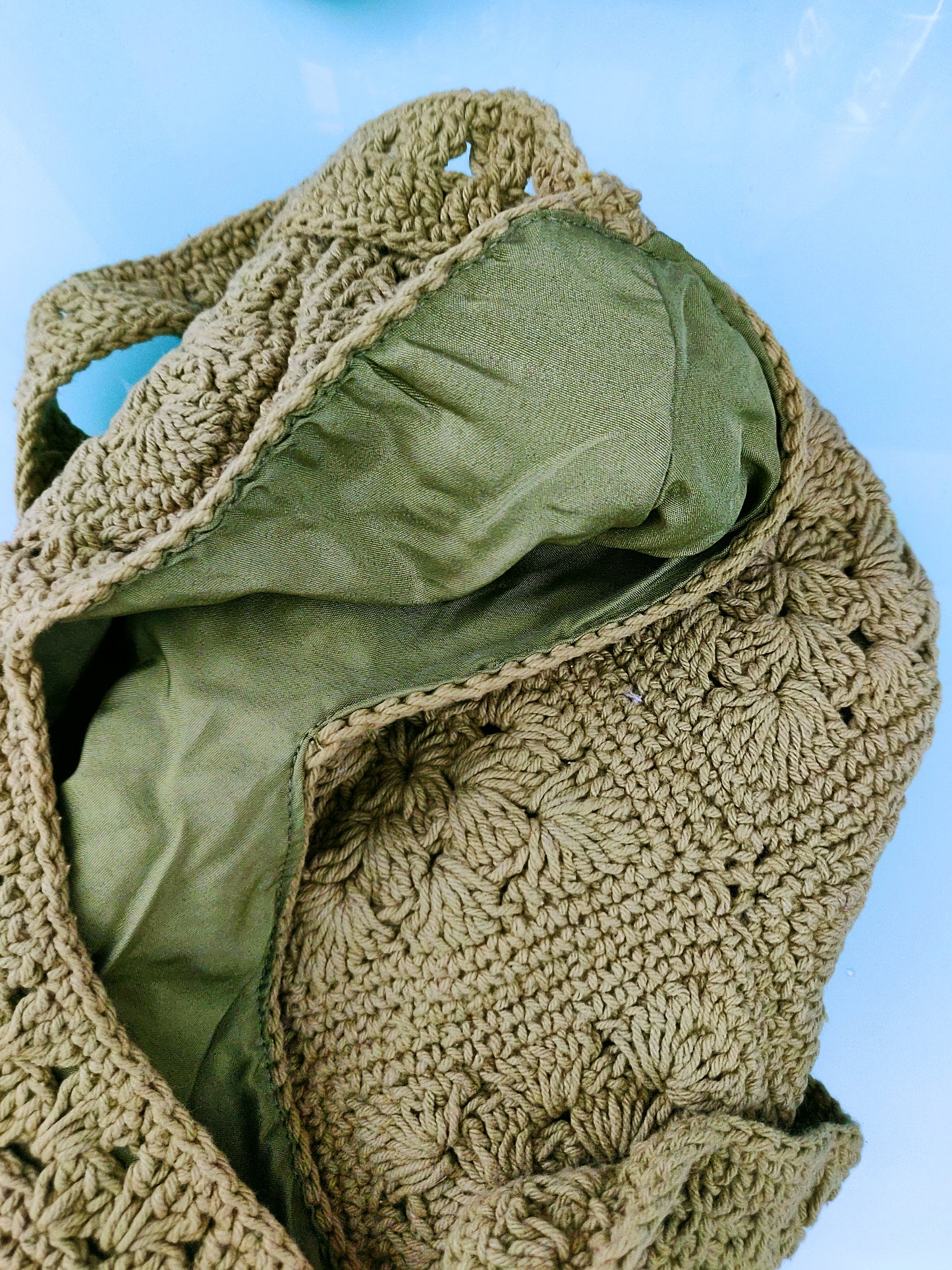 handcrafted shoulder bag