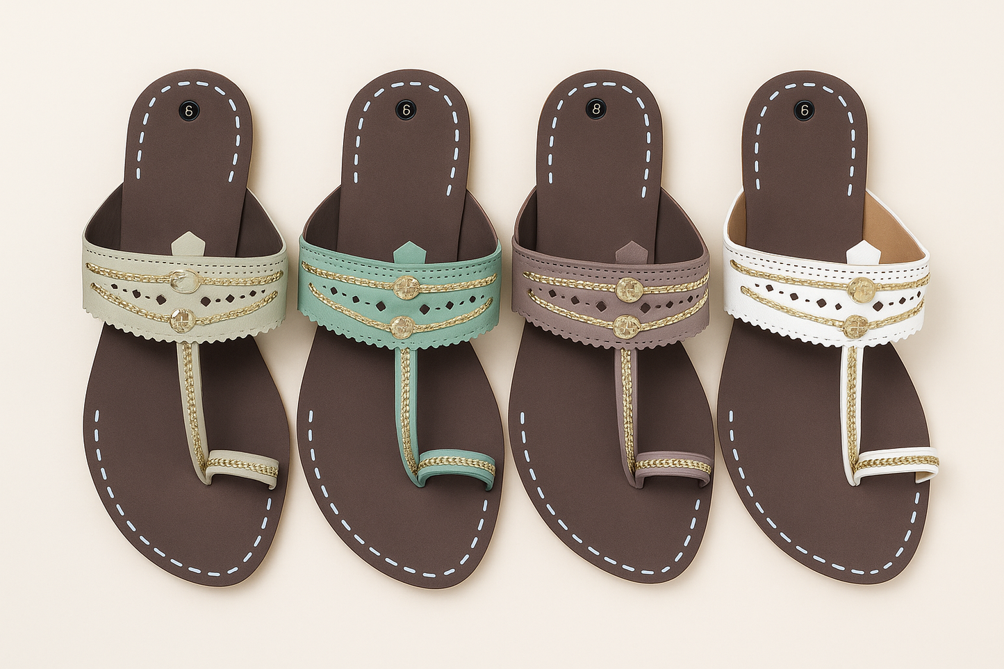 Women Kols -Soles | Super Soft | Stylish & Comfortable | Handmade by Local Artisans