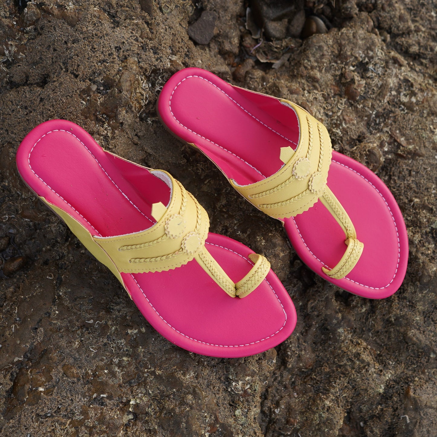 Women Kolhapuri | Vastra Super Soft Kols by NIIRA| Stylish & Comfortable | Handmade by Local Artisans