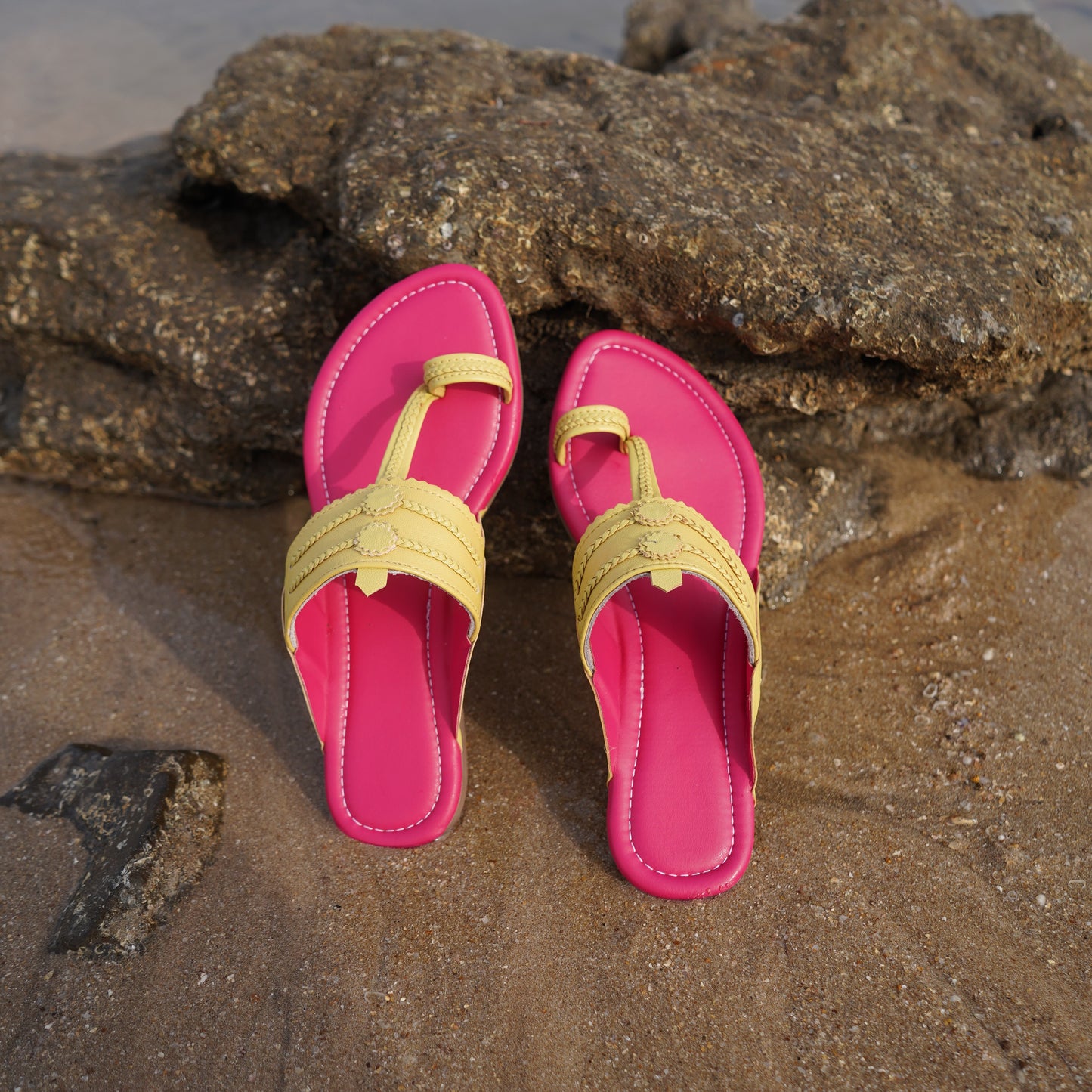 Women Kolhapuri | Vastra Super Soft Kols by NIIRA| Stylish & Comfortable | Handmade by Local Artisans
