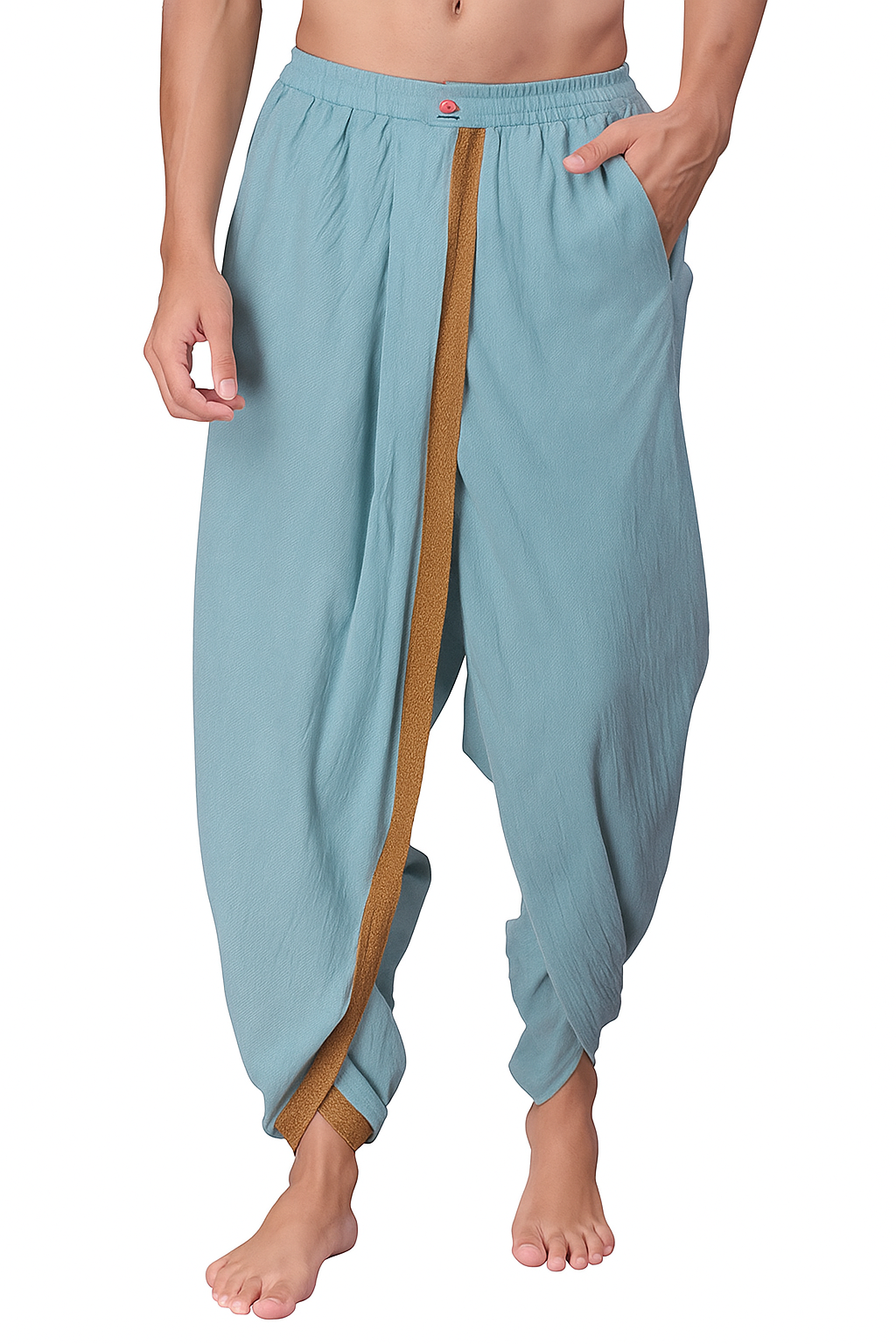 Dhoti Drapers with border for men