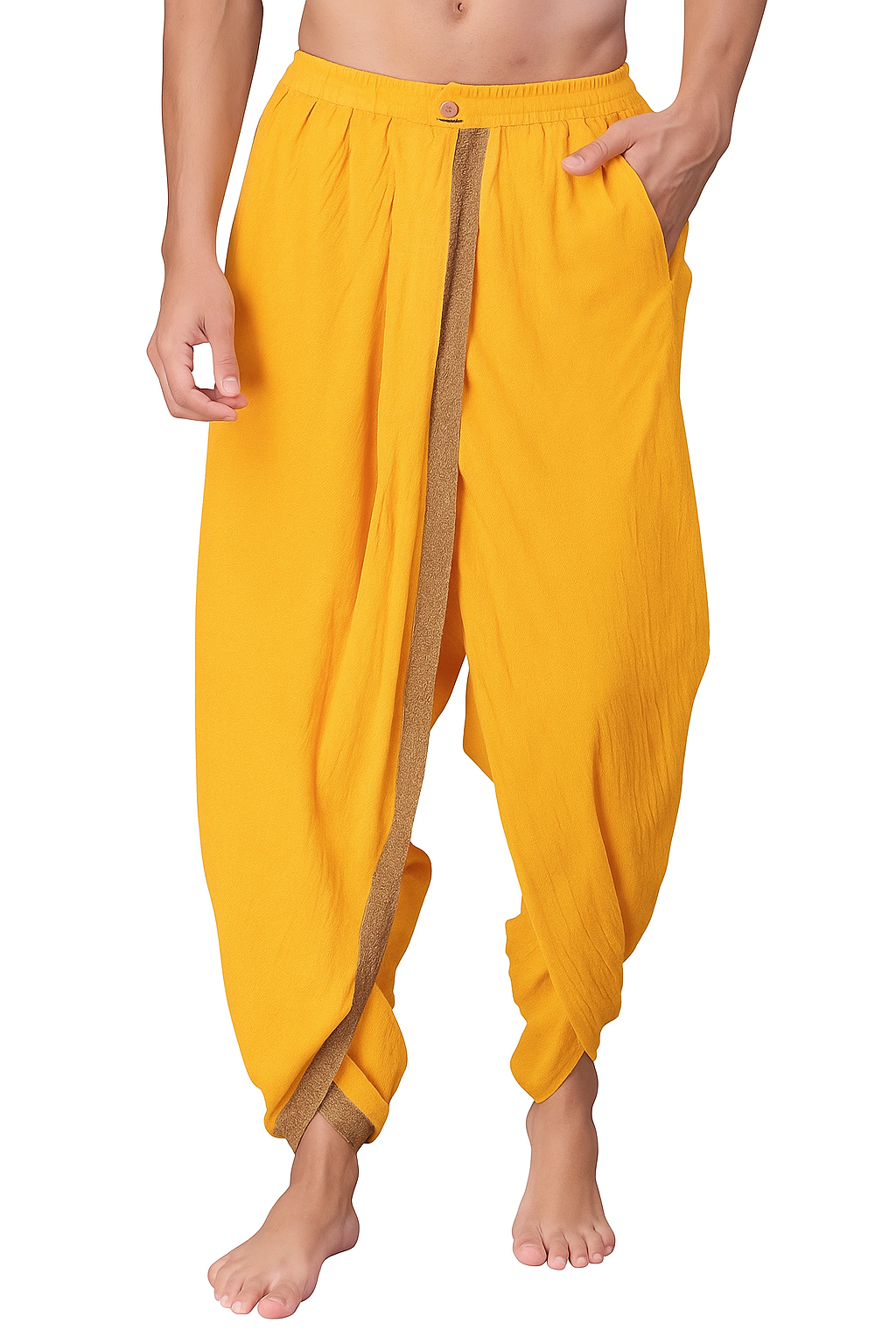 Dhoti Drapers with border for men
