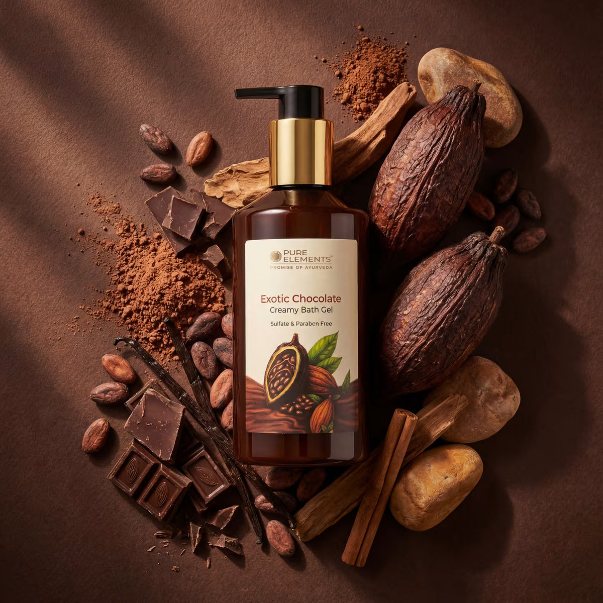 Exotic Chocolate Creamy Bath Gel 300 ML