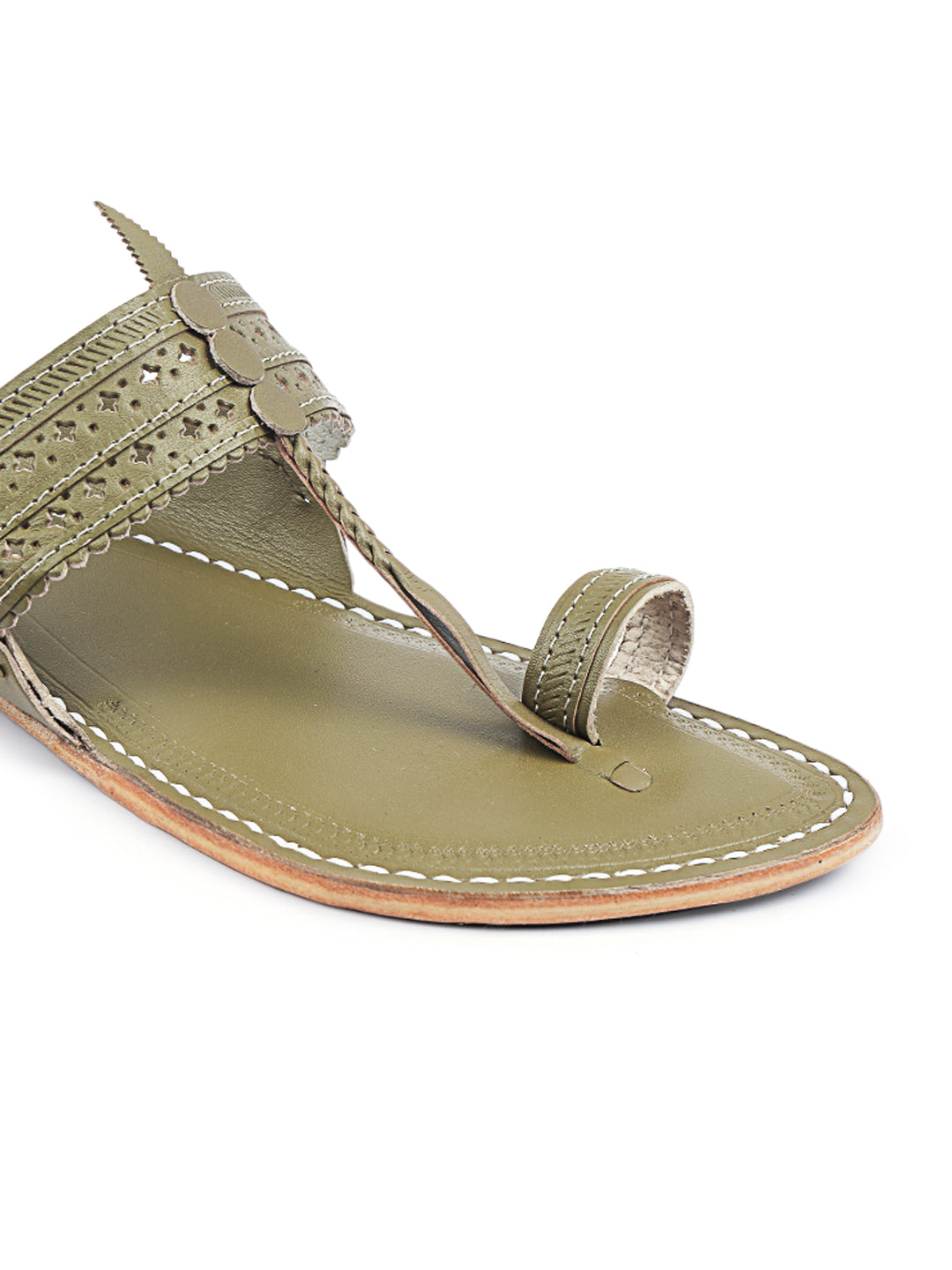 Sparkle Seaweed Kolhapuri Chappal for Men