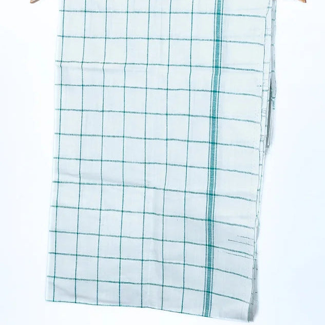 Khadi Towels – Premium Soft Cotton Towels for Everyday Use - Checks