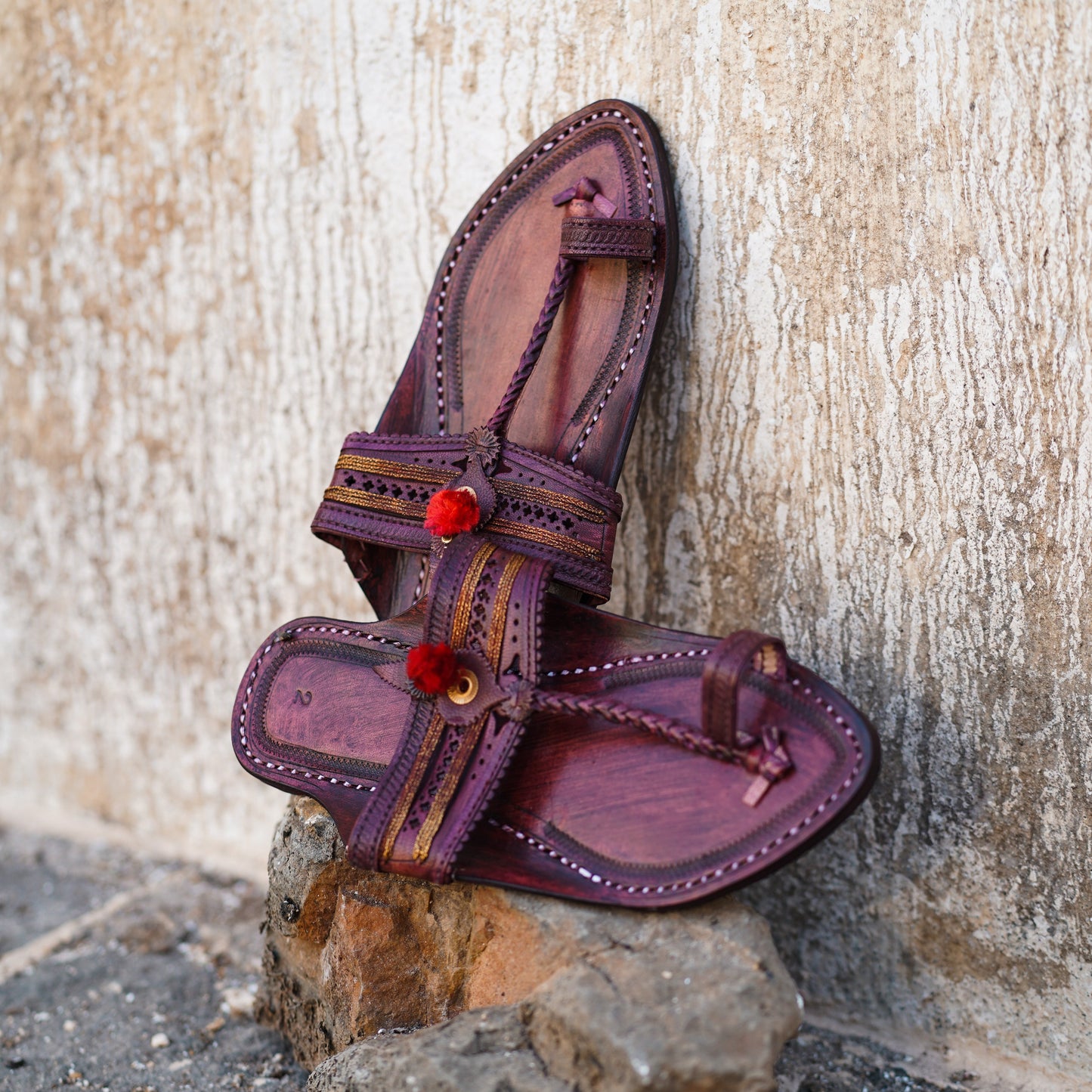Royal Dark Kolhapuri Chappal