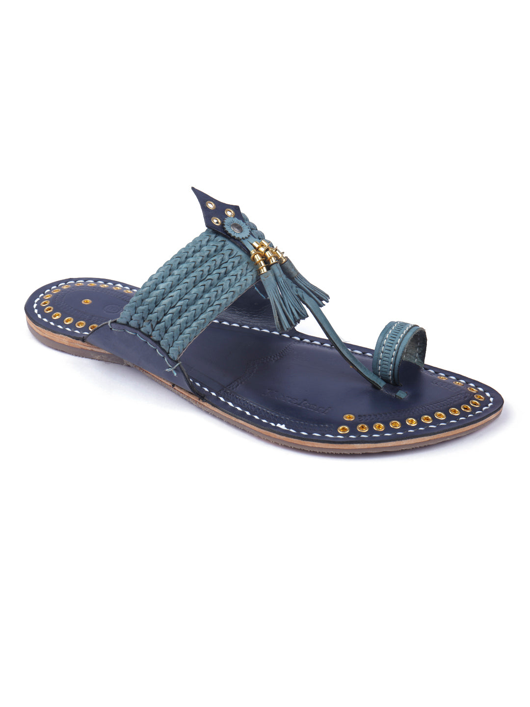 Wedding Blues Kolhapuri Chappal for Men