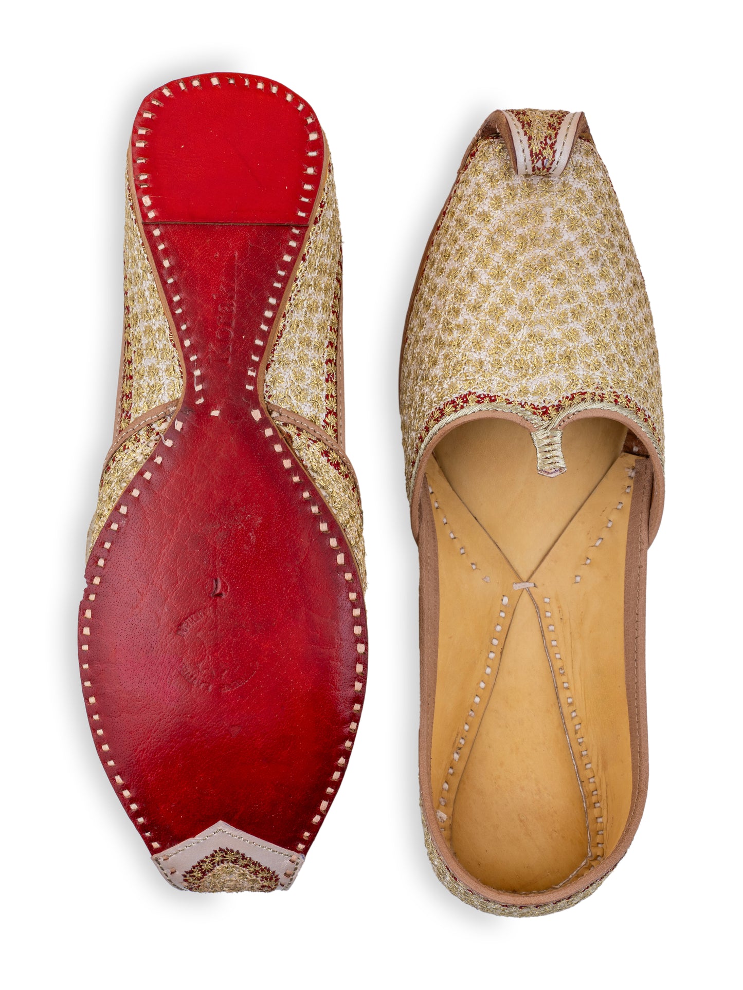 Korakari Royal Punjab Leather Jutti for Men