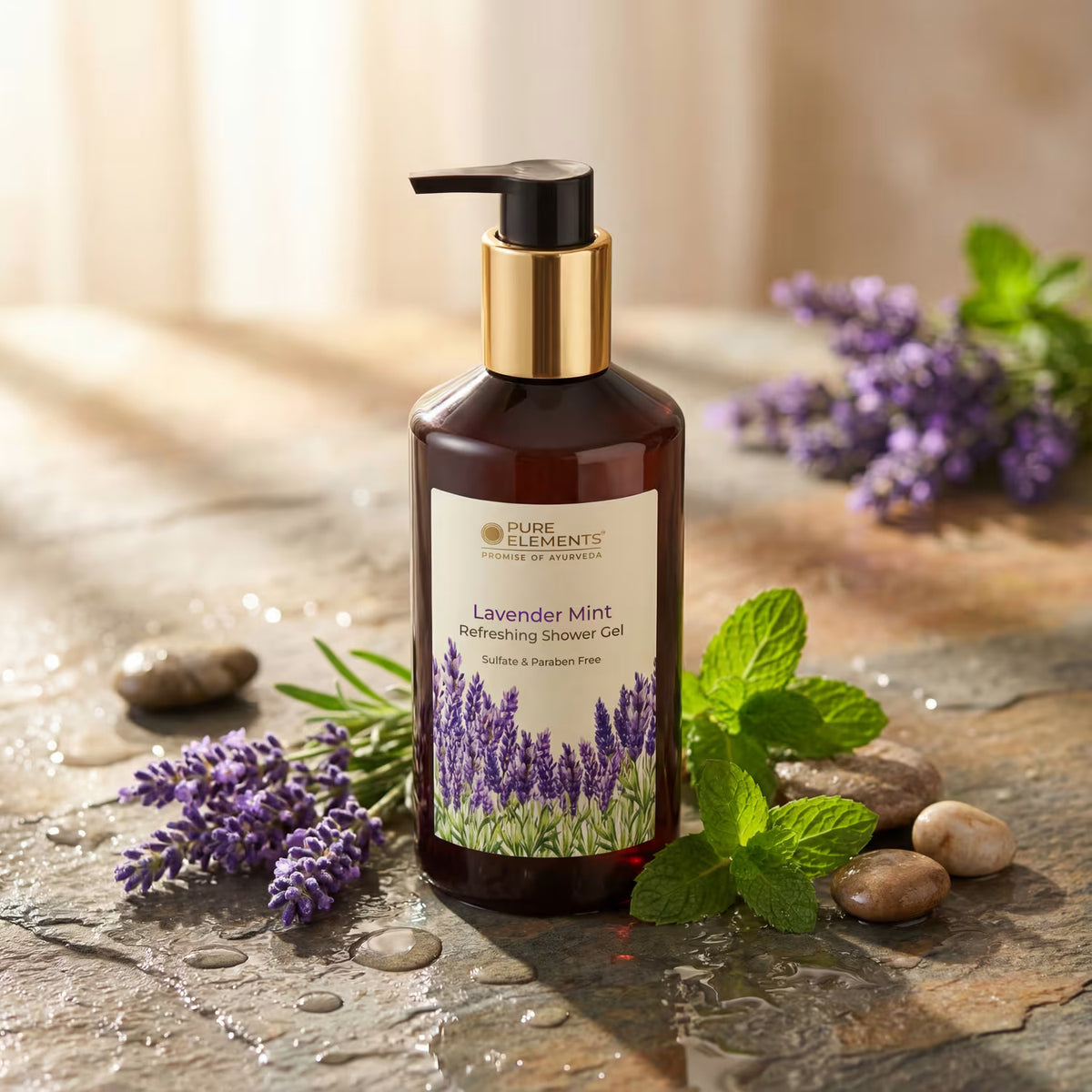 Lavender Mint Refreshing Shower Gel - 300 ML