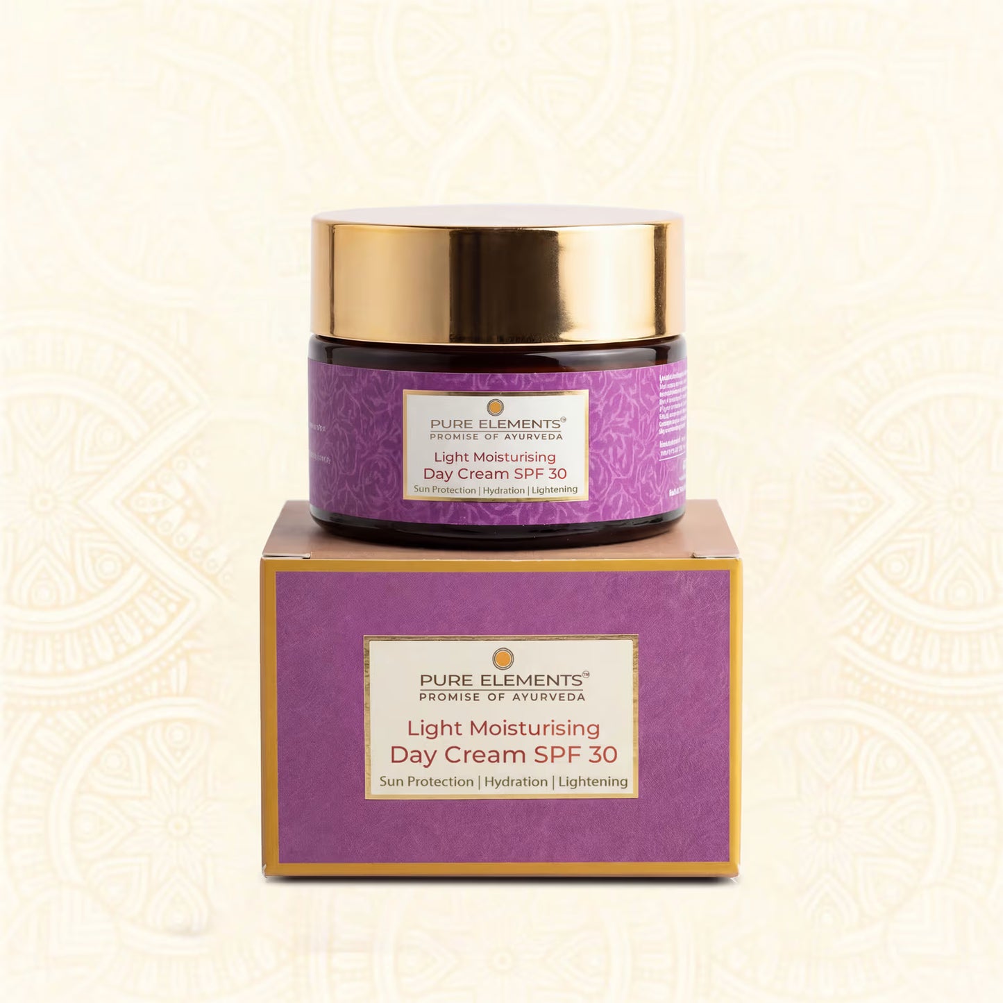 Pure Elements Light Moisturising Day Cream SPF 30 by NIIRA, hydrating sun protection
