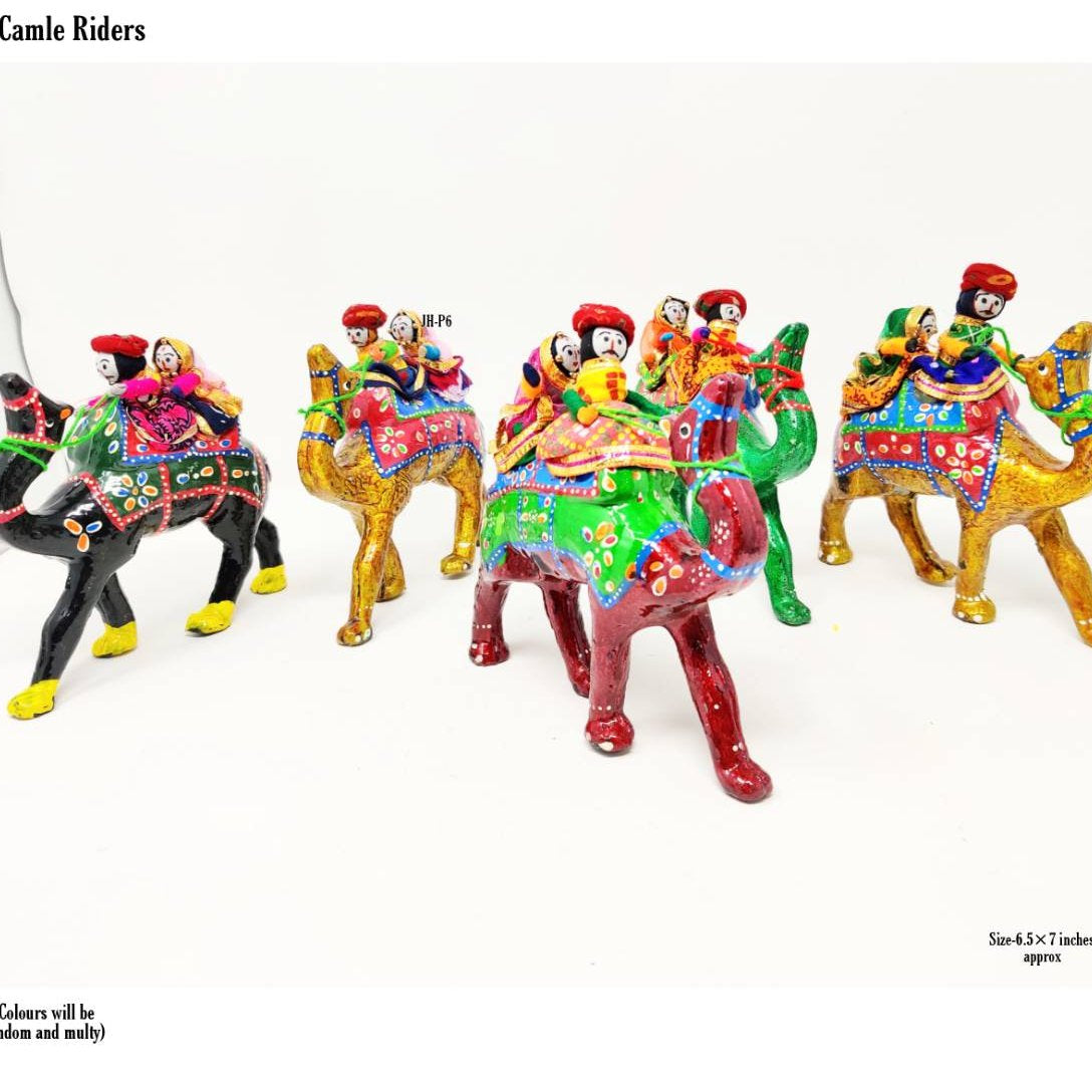 Rajasthani Camel Riders Doll