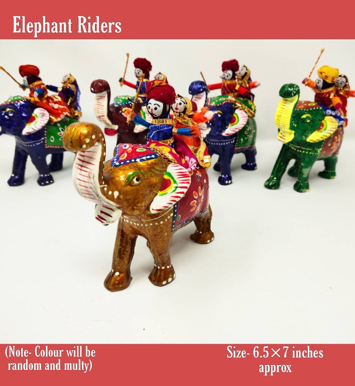Elephant Riders Doll