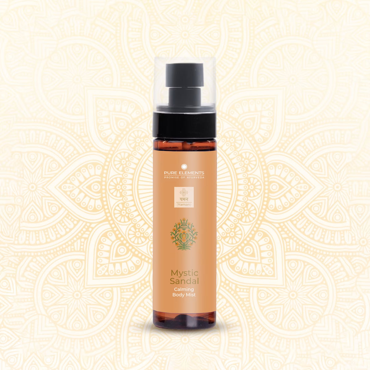 Mystic Sandal Body Mist 100ml by Pure Elements NIIRA, sandalwood body mist