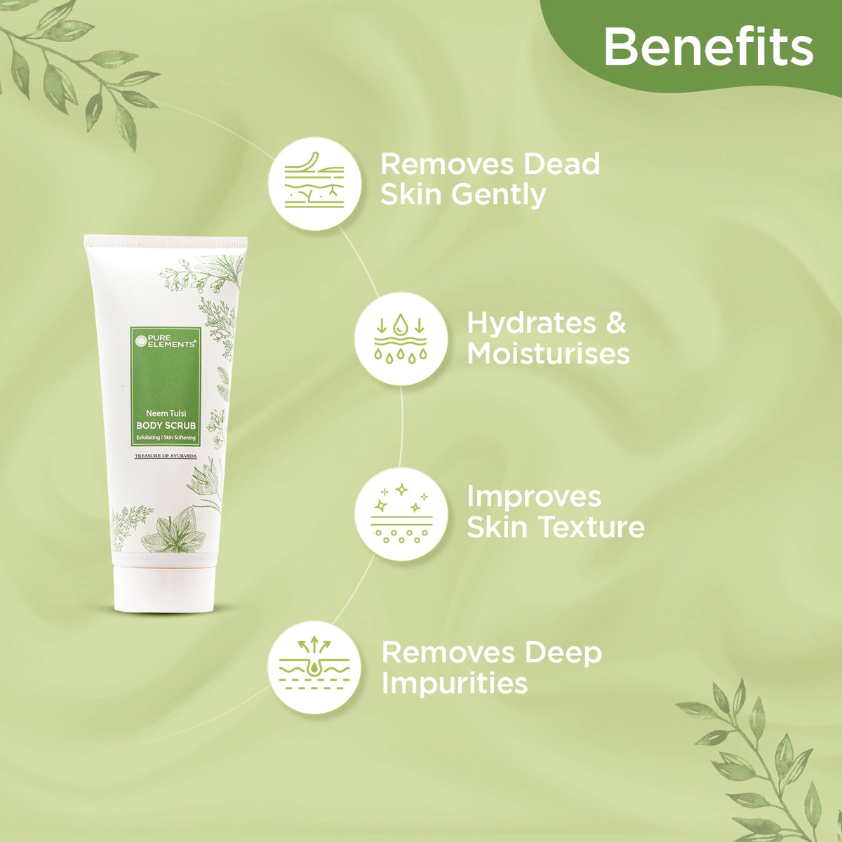 Neem Tulsi Body Scrub - 200 GMS
