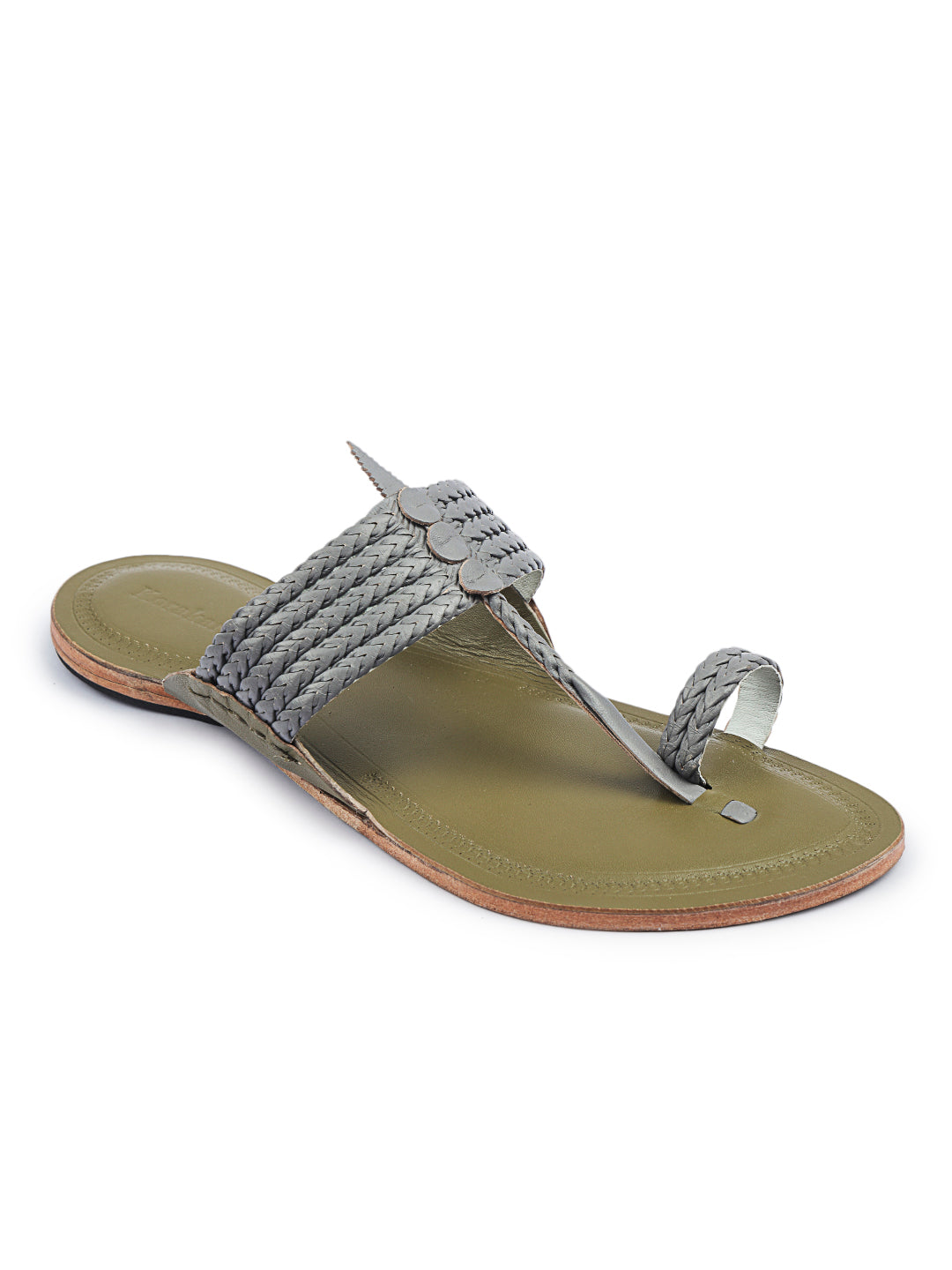 Six Braids Kolhapuri Chappal for Men