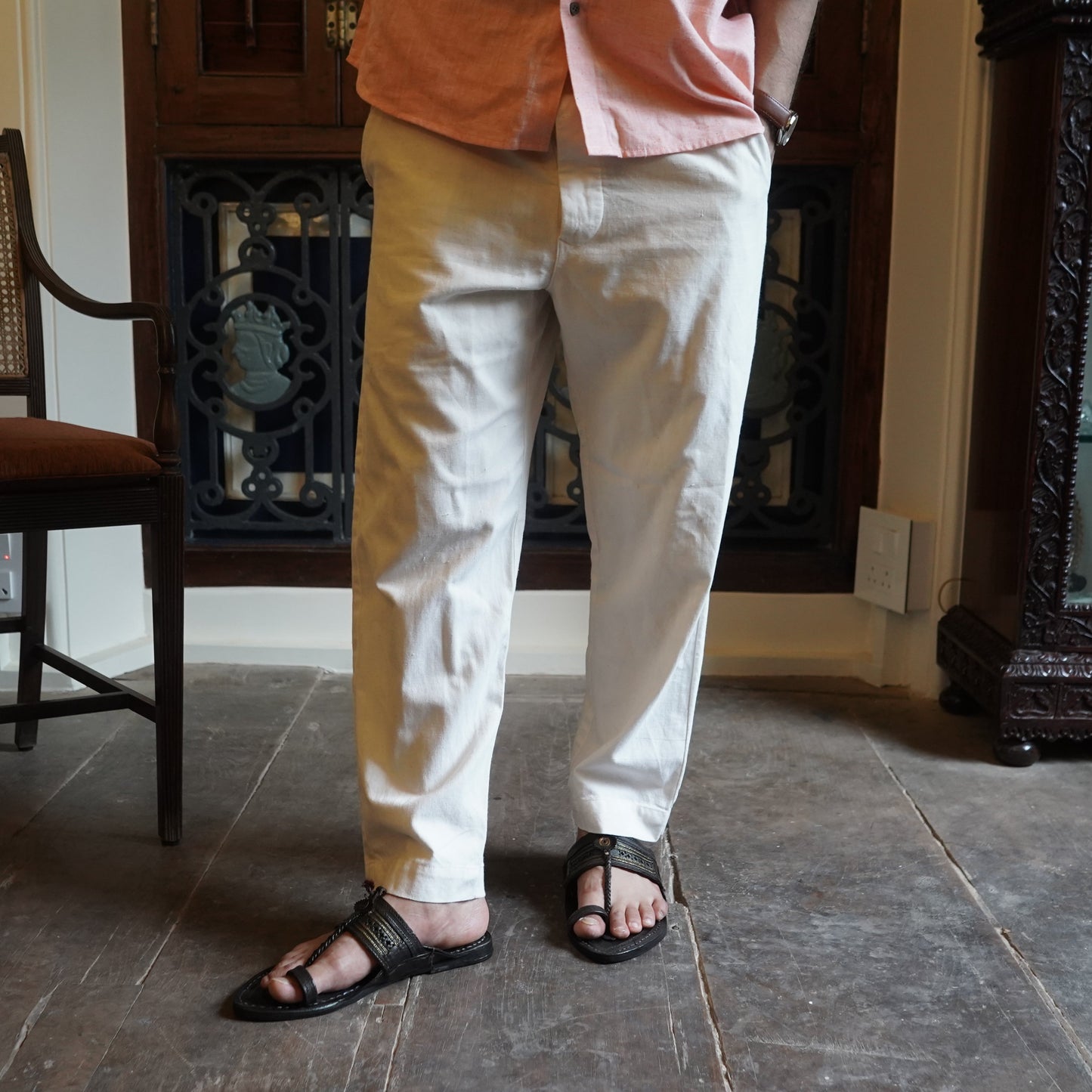 Khadi Pyjamas - Men | Fits Waist 28 to 36 Inches with Elasticated Waist
