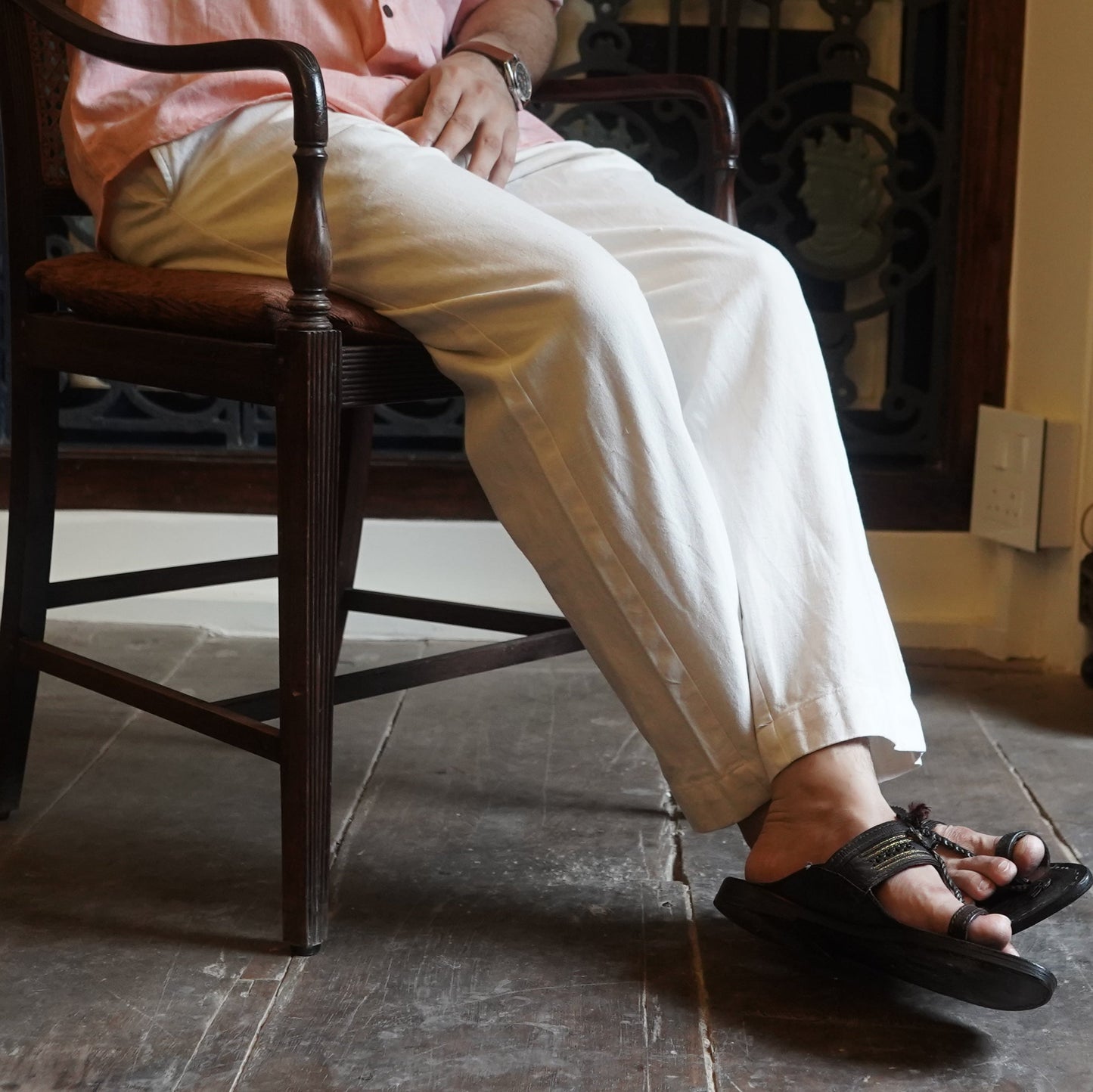 Khadi Pyjamas - Men | Fits Waist 28 to 36 Inches with Elasticated Waist