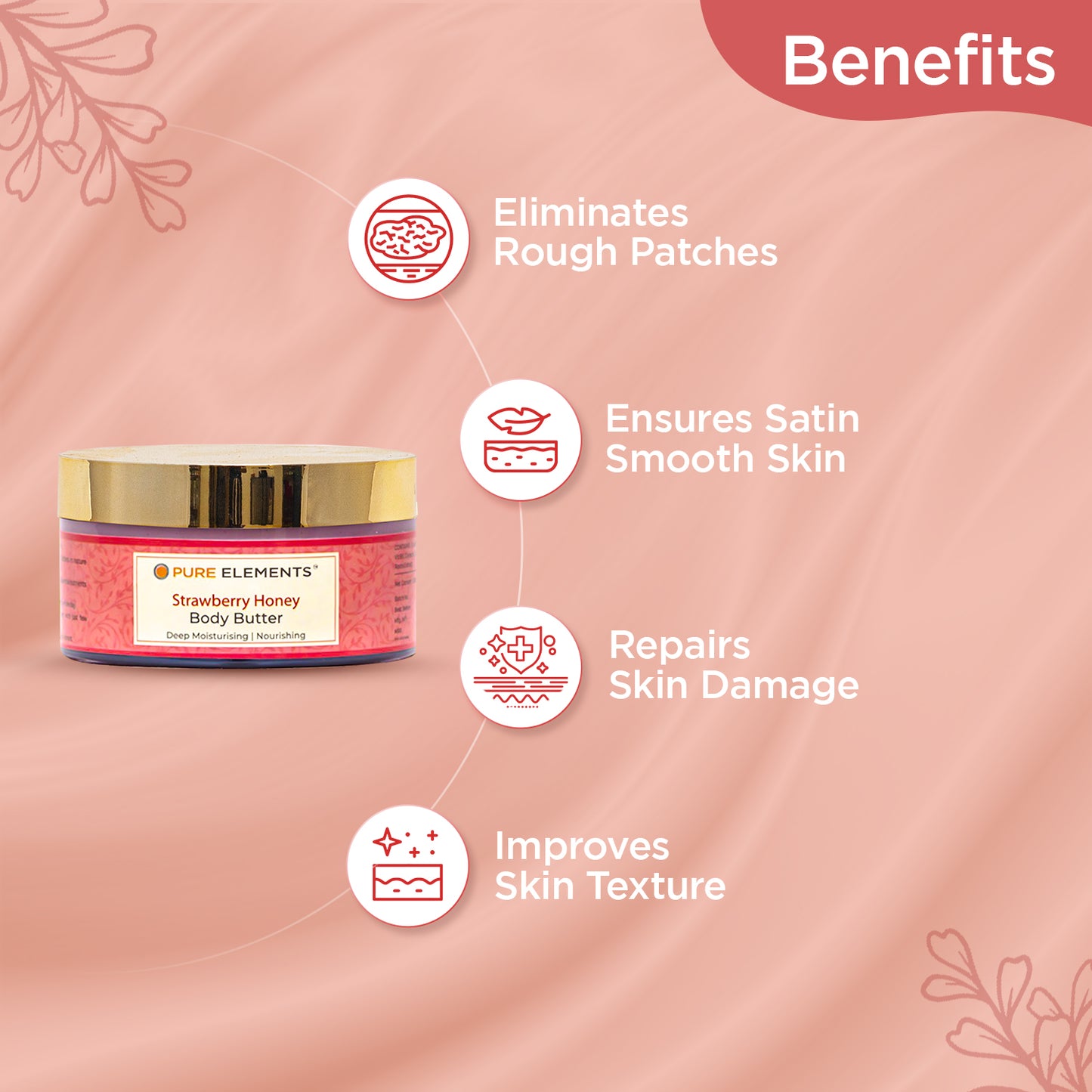 Strawberry Honey Body Butter - 200 GMS