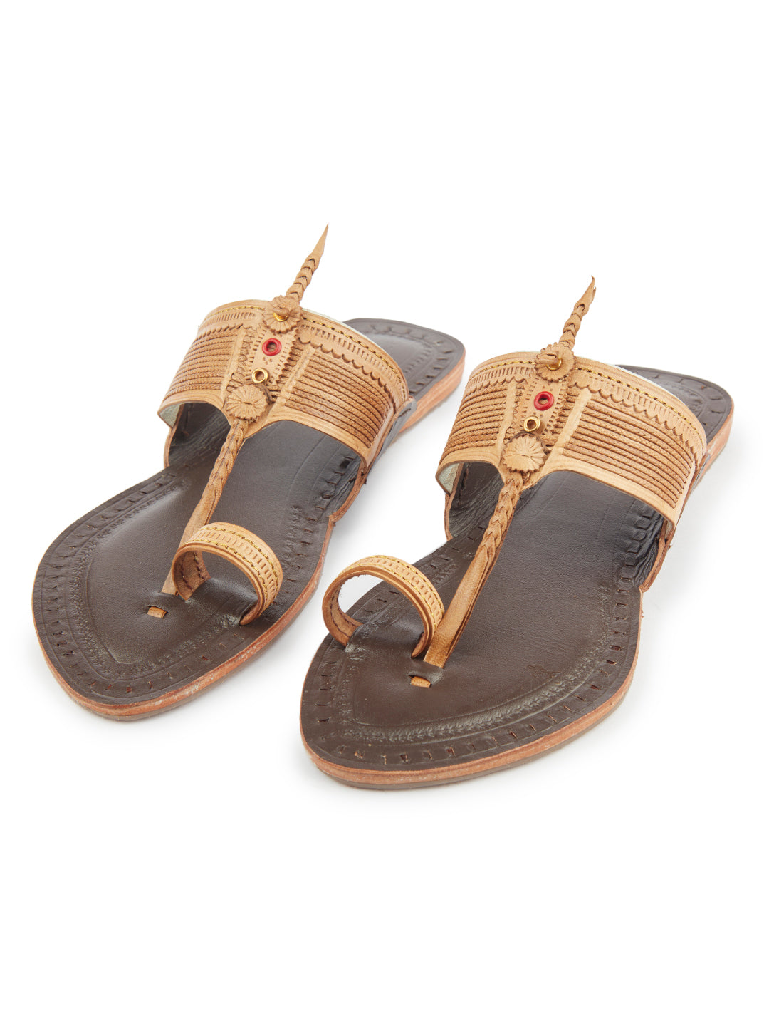 Brown Kolhapuri Chappal