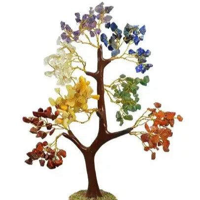 7 Chakras Crystal Tree