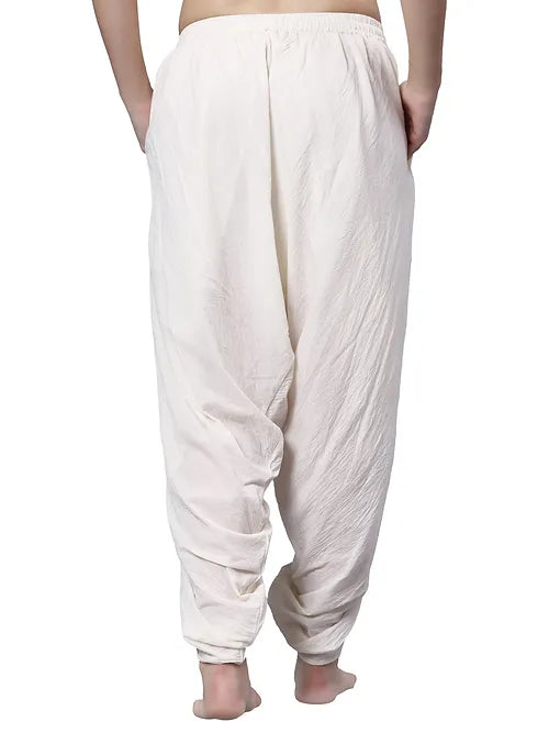 Dhoti Drapers for Women -white