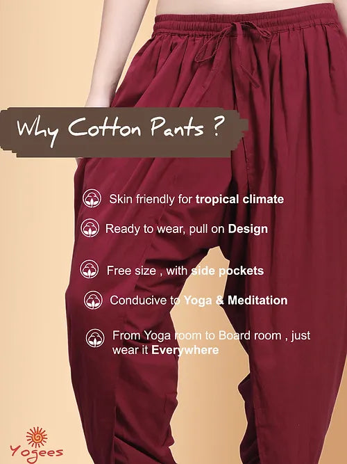 Why cottn pants