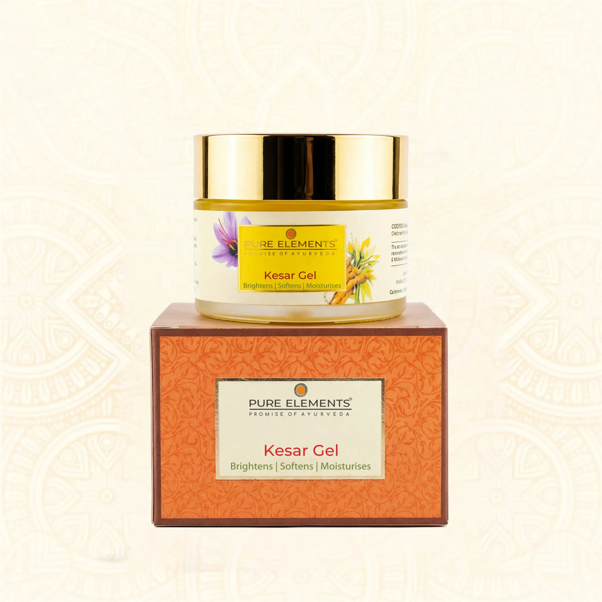 Pure Elements Kesar Gel - Brightens, Softens & Moisturises Skin with Saffron | NIIRA
