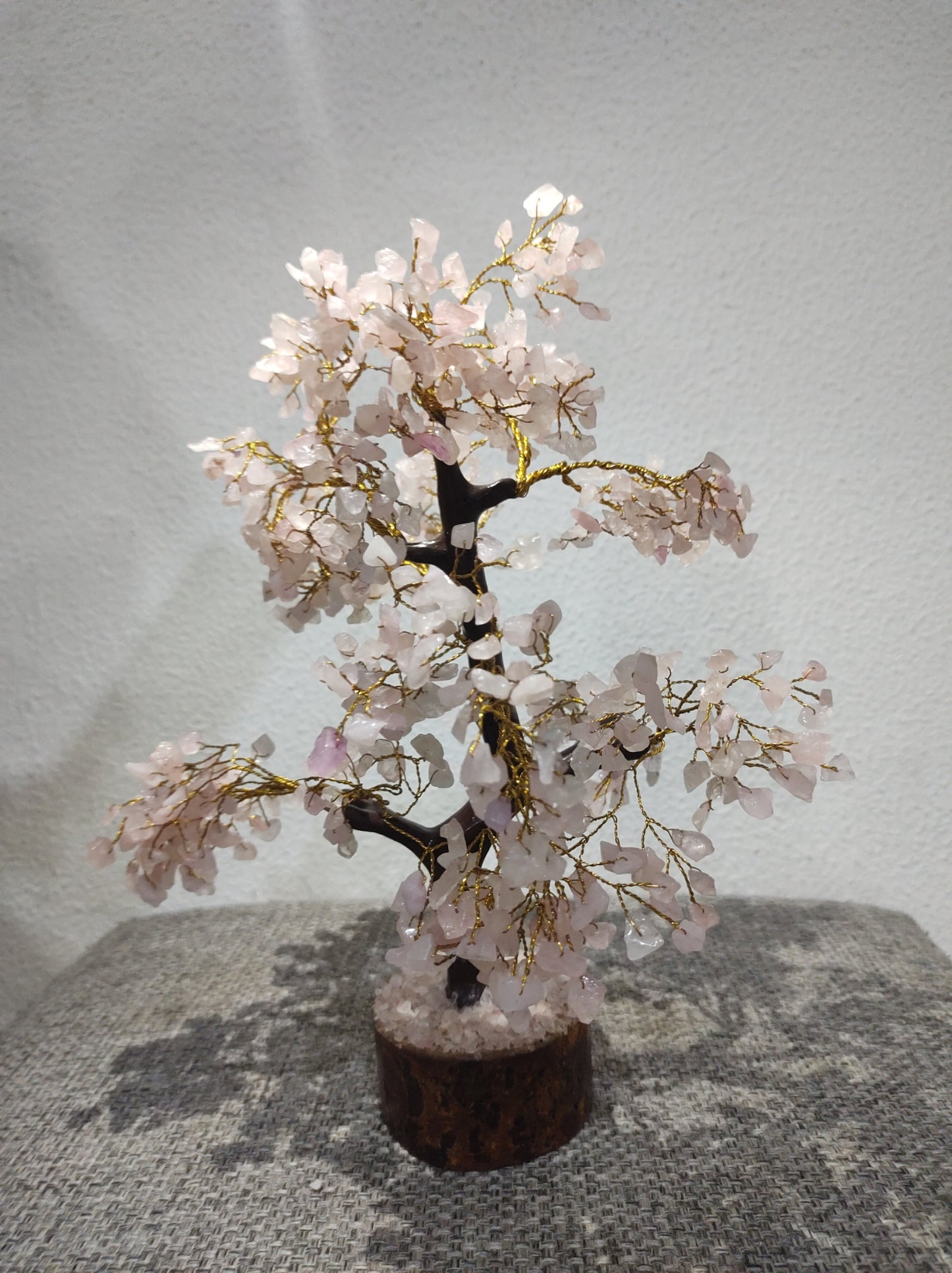 Rose Quartz Crystal Tree