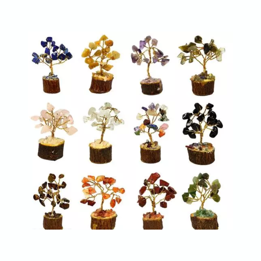 Mini Handmade Crystal Trees