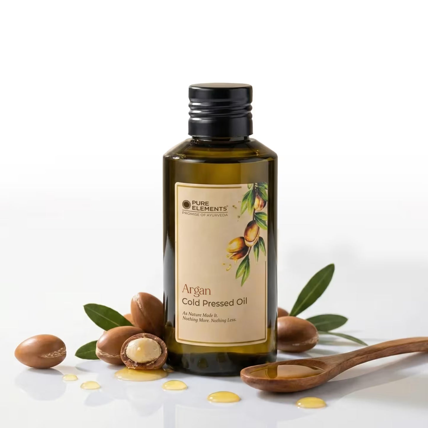 Pure Elements Argan Cold Pressed Oil 80ml by NIIRA, natural cold-pressed argan oil