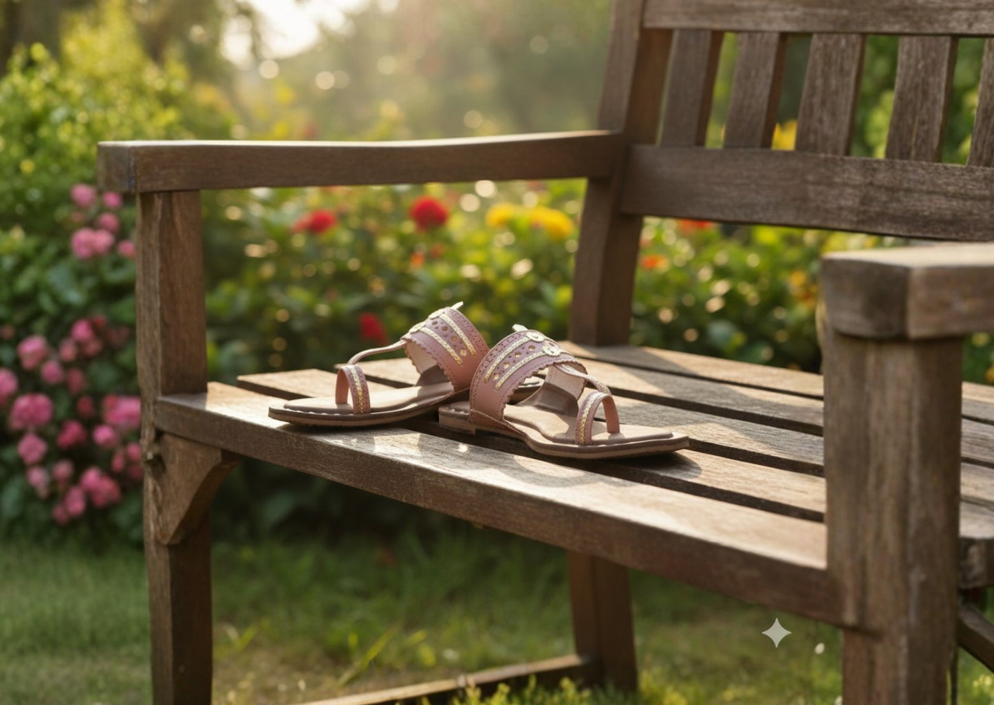 Women Kolhapuri | Soles Super Soft Kols by NIIRA| Stylish & Comfortable | Handmade by Local Artisans - Lavender