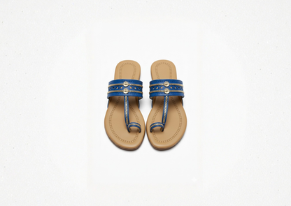 Women Kolhapuri | Flat Steps Super Soft Kols by NIIRA| Stylish & Comfortable | Handmade by Local Artisans