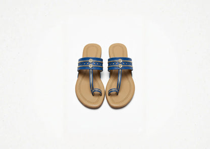 Women Kolhapuri | Flat Steps Super Soft Kols by NIIRA| Stylish & Comfortable | Handmade by Local Artisans