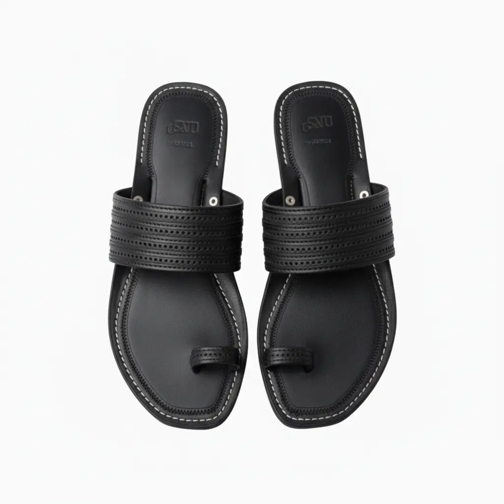 The Toe | Men | Leather Kolhapuri Chappal