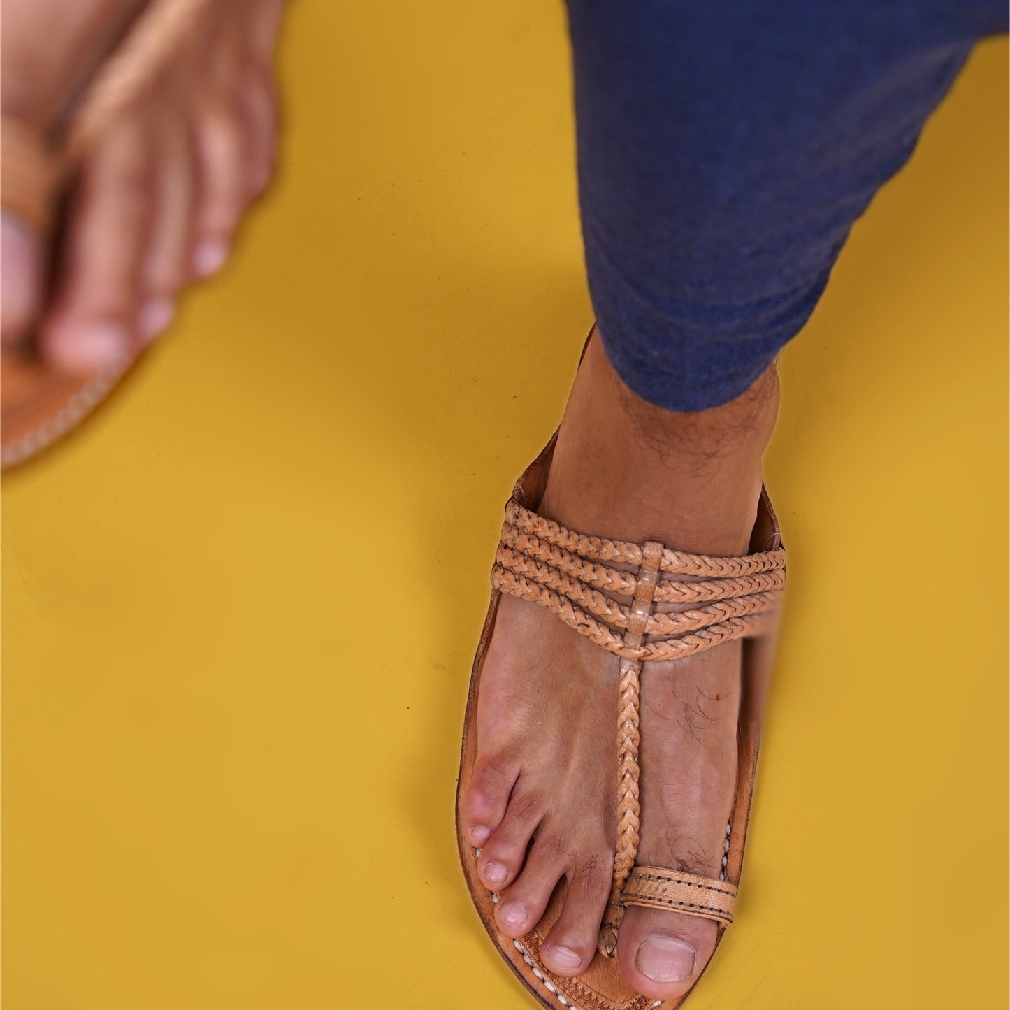 The Pointed Kolapuri Chappal