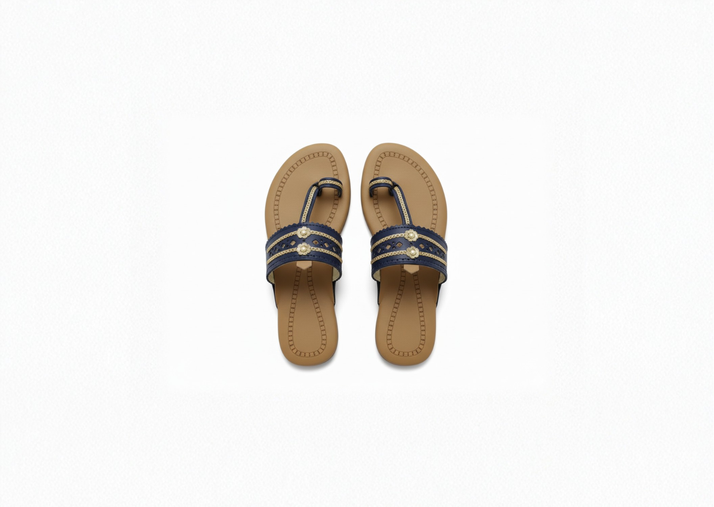 Women Kolhapuri | Flat Steps Super Soft Kols by NIIRA| Stylish & Comfortable | Handmade by Local Artisans