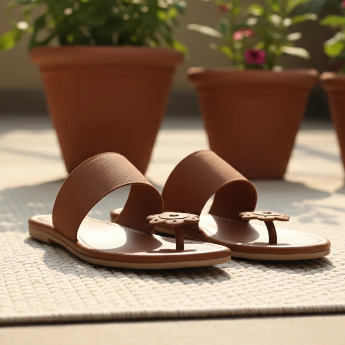 Women Kols - Vegan Flower | Soft | Stylish & Comfortable | Handmade by Local Artisans