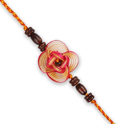 Biodegradable Rakhi - Purna | Bamboo Rakhi Made by Tribal Women