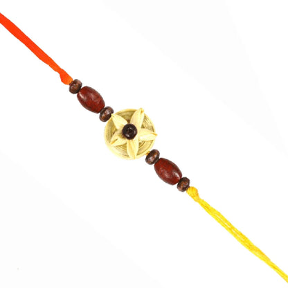 Biodegradable Rakhi - Purna | Bamboo Rakhi Made by Tribal Women