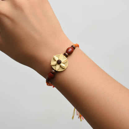 Biodegradable Rakhi - Purna | Bamboo Rakhi Made by Tribal Women