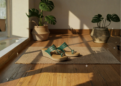 Women Kolhapuri | Earth Heal Super Soft Kols by NIIRA| Stylish & Comfortable | Handmade by Local Artisans