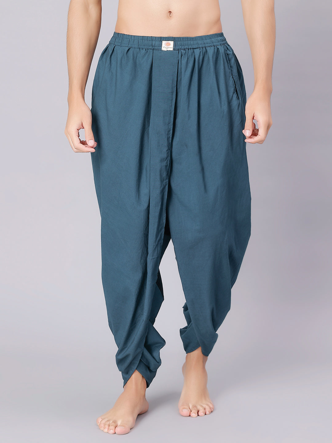 Dhoti Drapers for Men - Green