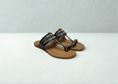 Women Kolhapuri | Flat Steps Super Soft Kols by NIIRA| Stylish & Comfortable | Handmade by Local Artisans