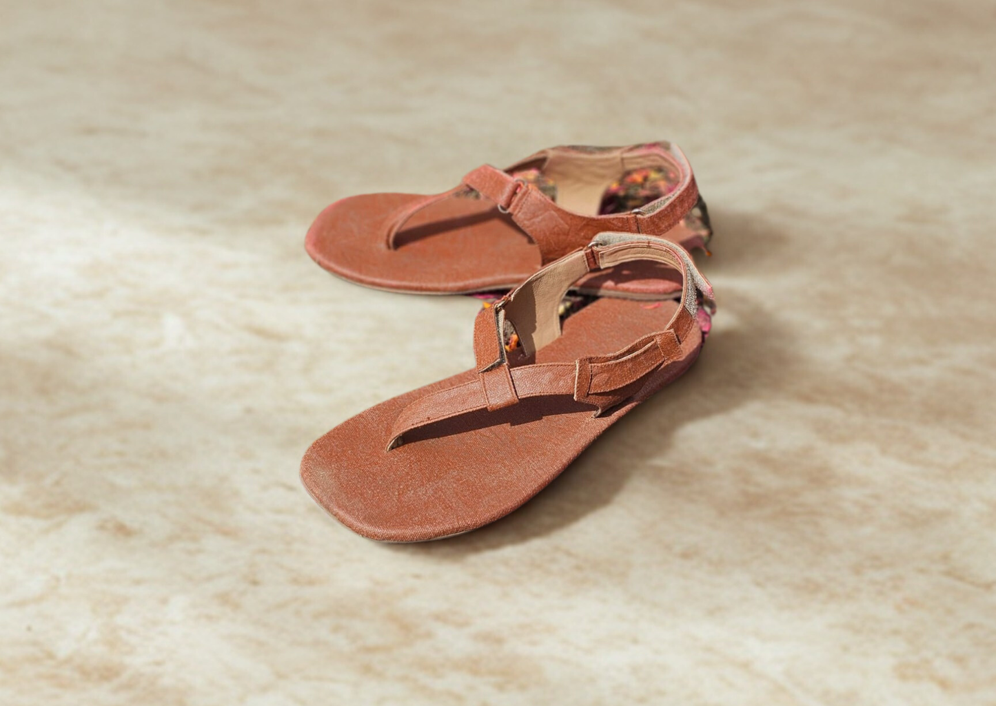 Mens Kolhapuri Kols by niira -  Vegan Wraps | Soft | Stylish & Comfortable | Handmade by Local Artisans - Maroon