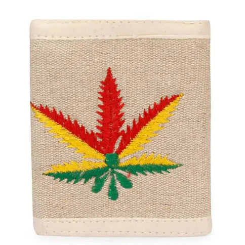 Hemp Wallet – Eco-Friendly, Durable & Stylish Bi-Fold Wallet ( Mix Colours ) - Any 1 Pc