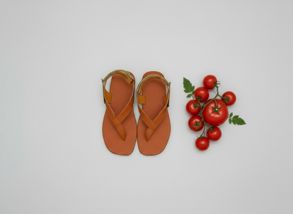 Mens Kolhapuri Kols by niira - Vegan Wraps | Soft | Stylish & Comfortable | Handmade by Local Artisans - Maroon