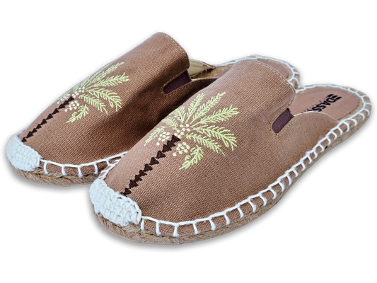 Brown’s Robe Palm Tree Espadrille